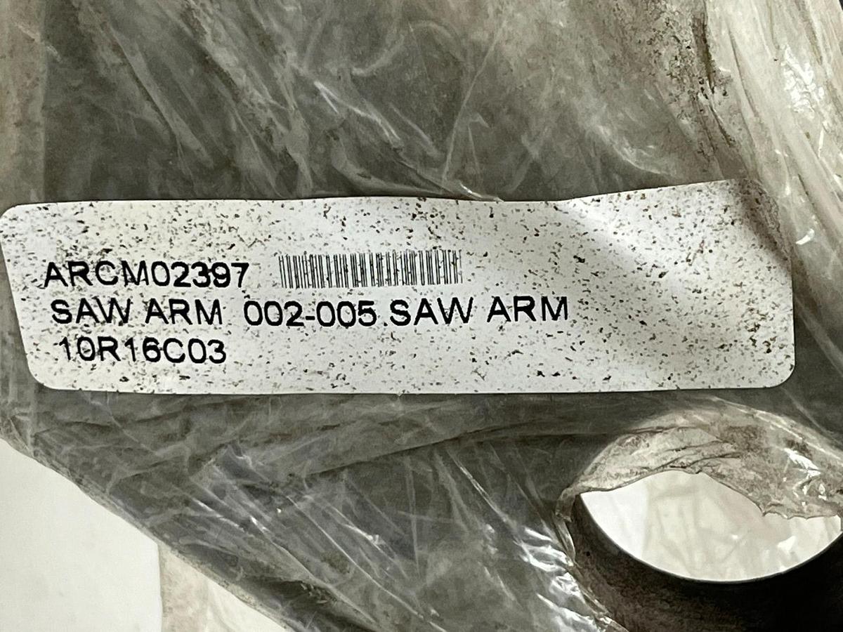 Used ARCM02397 Saw Arm 002-005.SAW ARM 10R16C03 Industrial Machinery Cast Part New