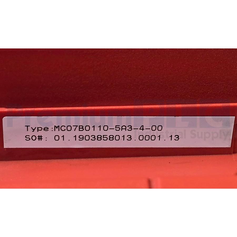 Used SEW MC07B0110-5A3-4-00 MOVITRAC B INVERTER 08285276 w/ MDX60A0110-5A3-4-00 NSNP