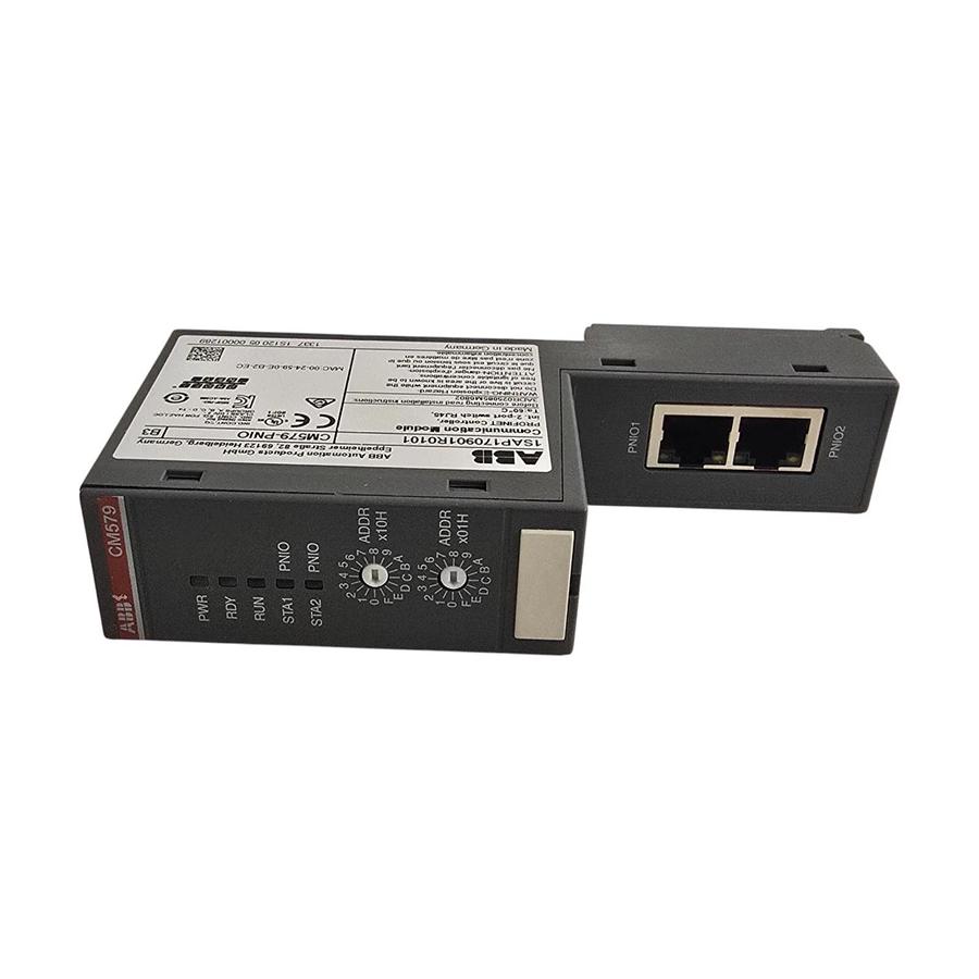 ABB CM579-PNIO 1SAP170901R0101 AC500 Comm. Module PROFINET IO RT Controller NSMP