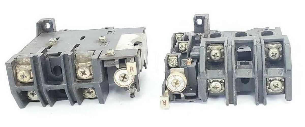 Used LOT OF 2 FUJI ELECTRIC ACH-2Z01 OVERLOAD RELAYS ACH2Z01