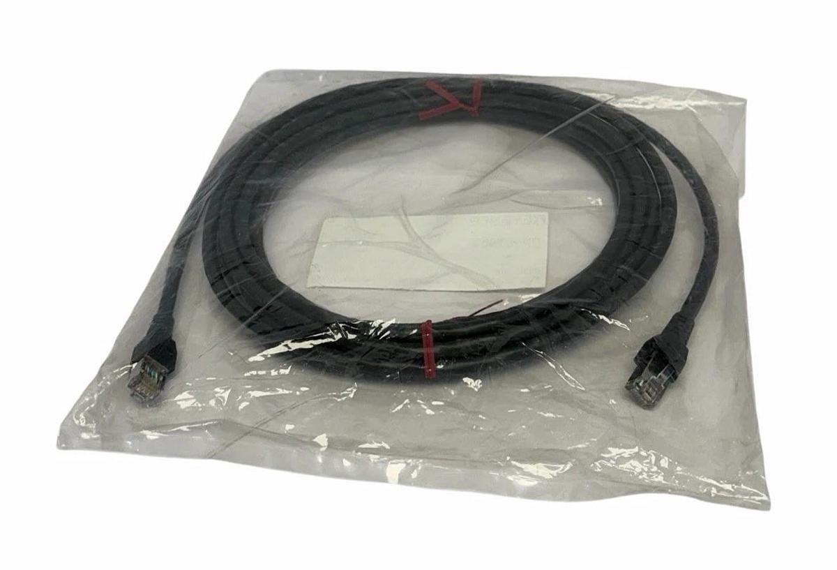 Used NEW KEYENCE OP-87952 LAN CABLE 5M FOR IV / IV2 VISION SENSOR SERIES OP87952