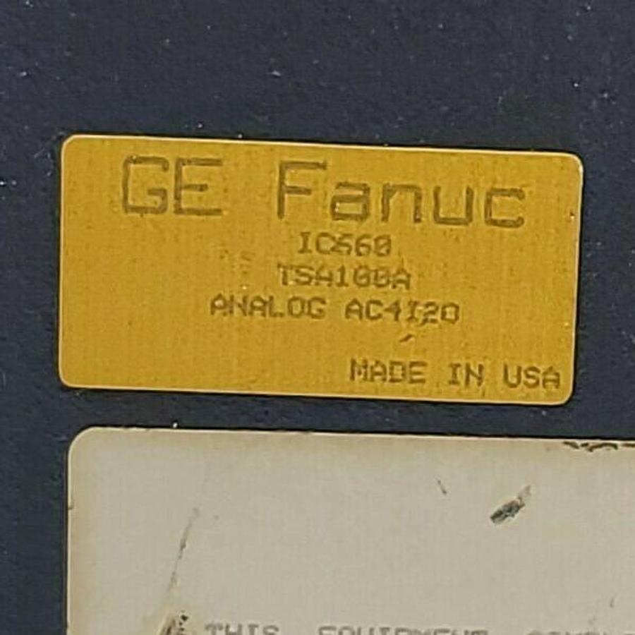 Used GE FANUC IC660TSA100A TERMINAL ASSEM. W/ IC660EBA100A I/O BLOCK