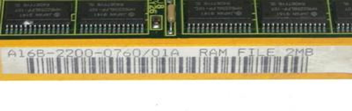 Used FANUC A16B-2200-0760/01A 2MB RAM FILE A16B-2200-0760
