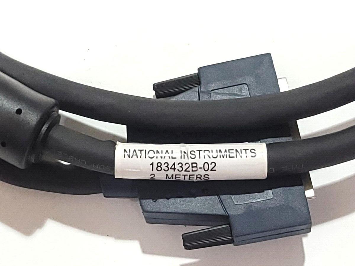 Used NATIONAL INSTRUMENTS 183432B-02 CABLE ASSEMBLY 2 METERS 183432B02
