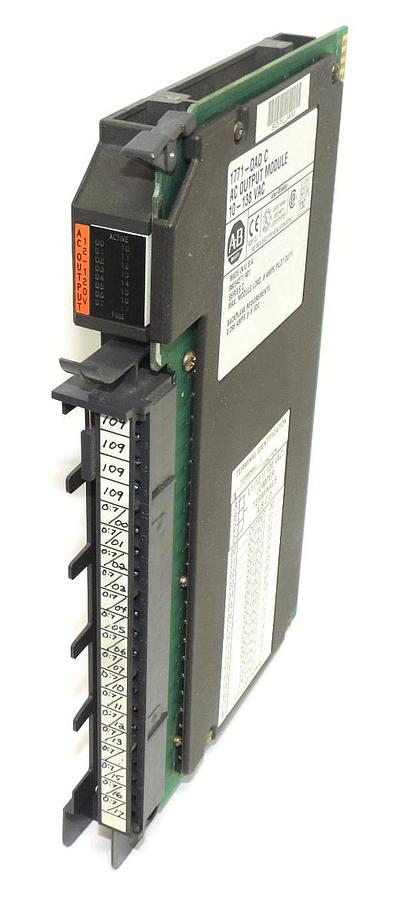 Used ALLEN BRADLEY 1771-OAD AC OUTPUT MODULE 10-138 VAC 96234271 A01 SERIES C