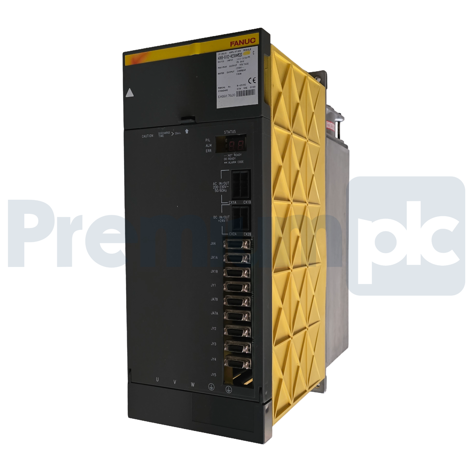 Used FANUC A06B-6102-H230#H520 Alpha SPM-30 Spindle Amplifier Module  | REPAIRED