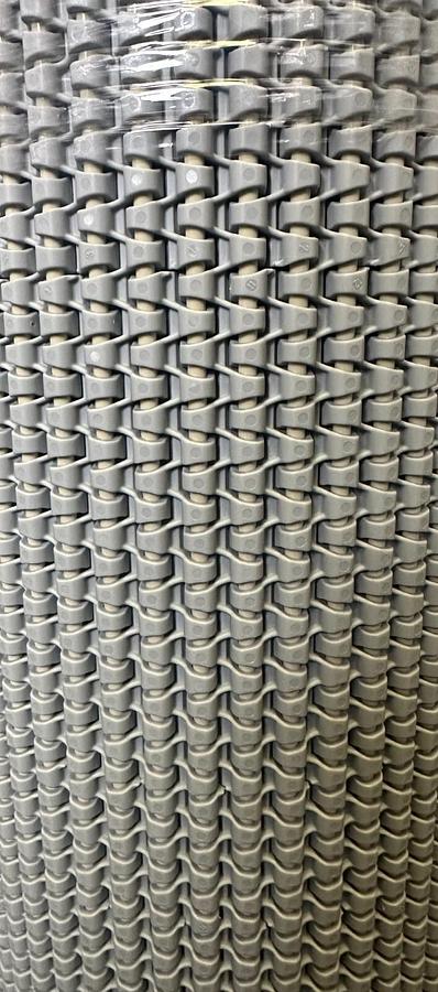 Used NEW HABASIT AMERICA 162K585H02 MODULAR BELT W=600mm L=3874mm 305 ROWS