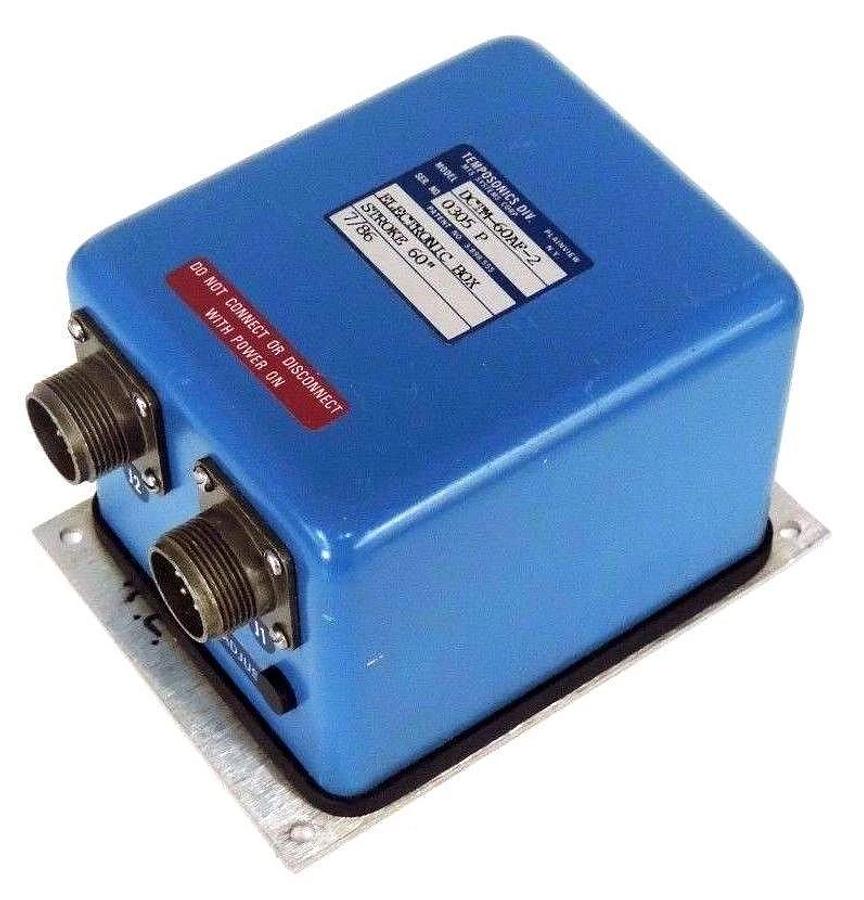 Used MTS TEMPOSONICS DCTM-60AF-2 ELECTRONIC BOX 60" STROKE DCTM60AF2