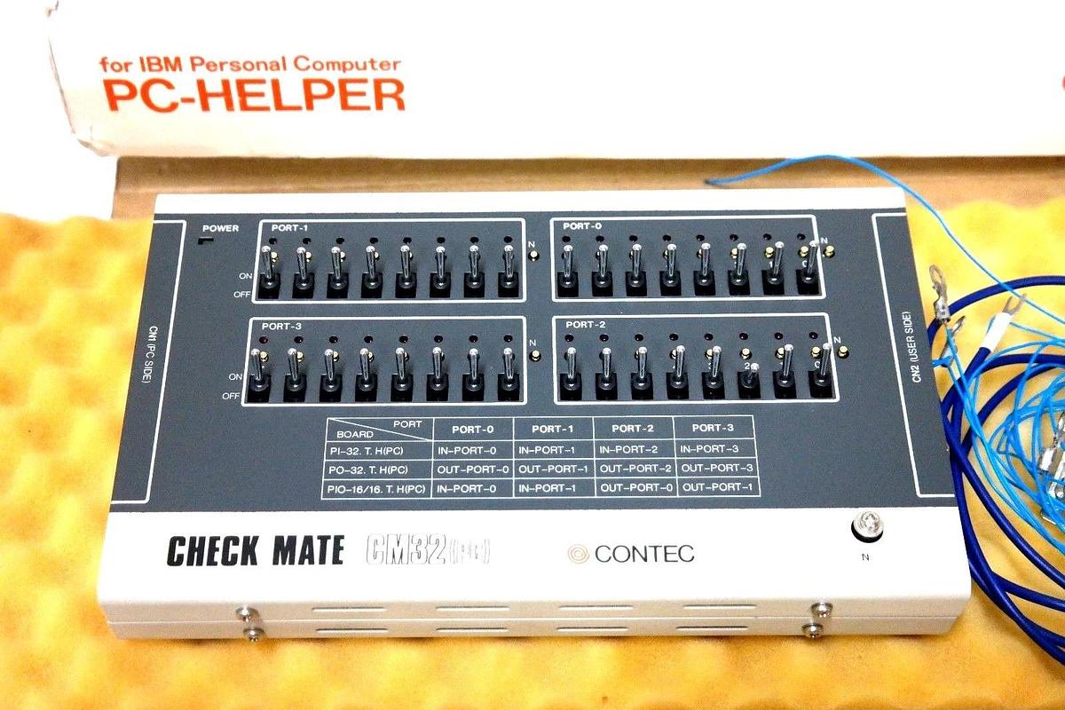 Used CONTEC CM32 (PC) CHECK MATE PC-HELPER FOR IBM PERSONAL COMPUTER CM32PC