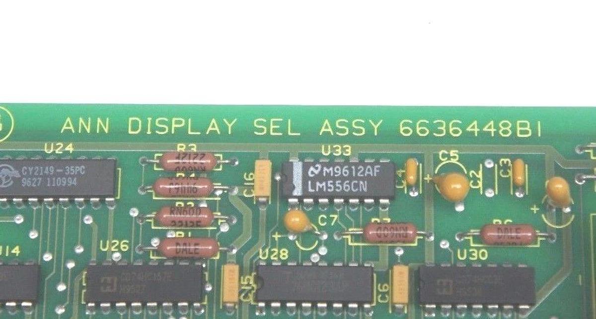 NEW BAILEY 6636448B1 ANN DISPLAY SEL BOARD, 660-MISC-9621, 6636447B1, R315969