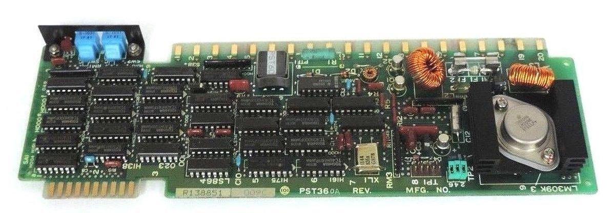 Used K. KIKUCHI T196519 BOARD R138851 009C, PST60A, DWG. NO. 331RA28693