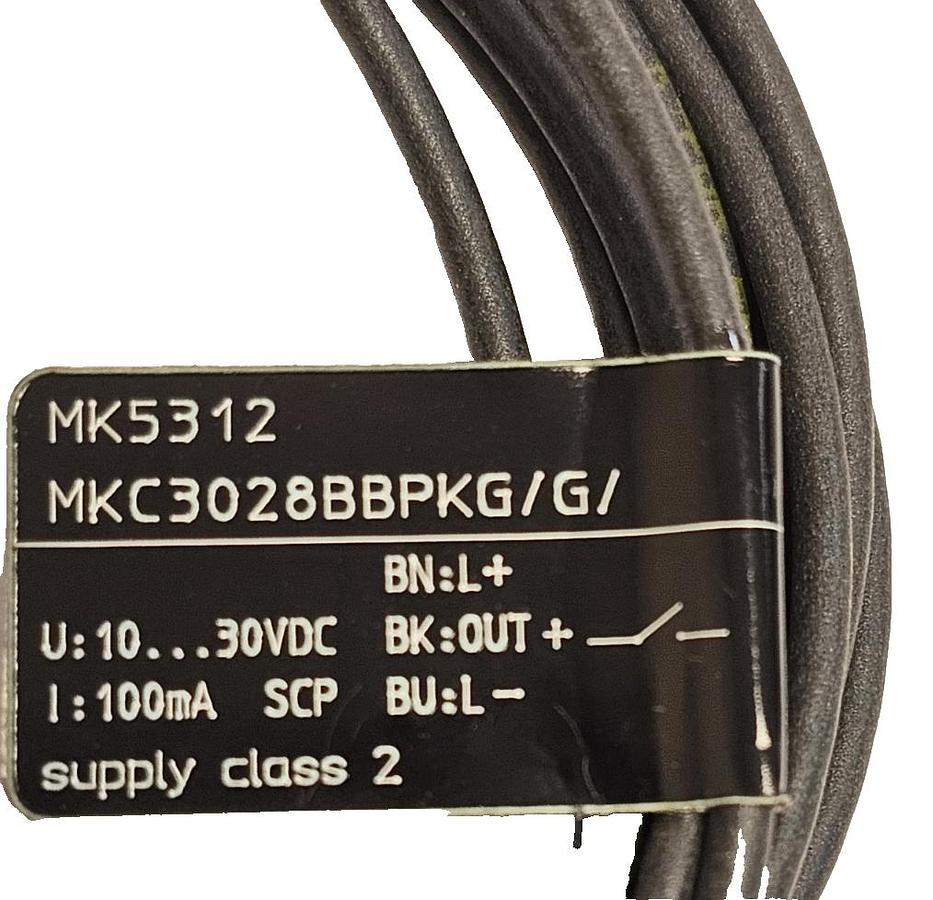 Used NEW IFM MKC3028BBPKG/G CYLINDER SENSOR WITH GMR CELL MK5312