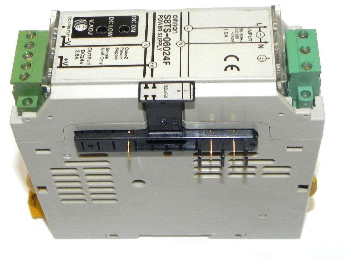 Used OMRON S8TS-06024F POWER SUPPLY S8TS06024F