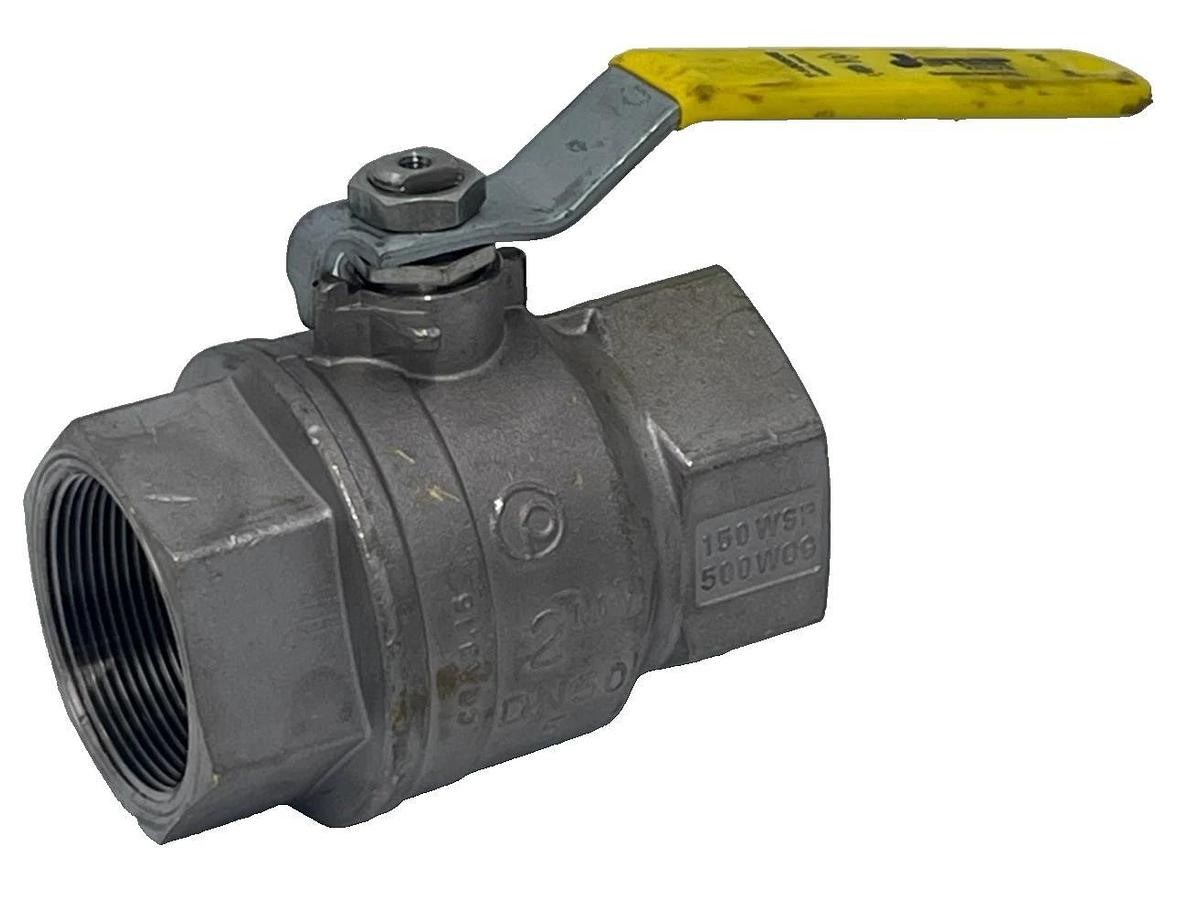 Jomar 2" Ball Valve DN50 150WSP 500WOG | T-100SSE Italy Stainless Steel Trim