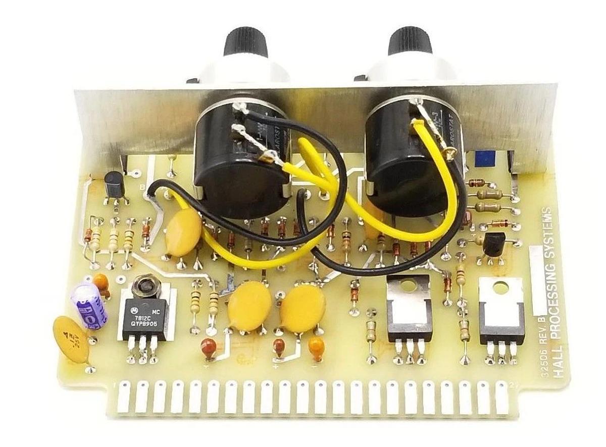 Used HALL PROCESSING SYSTEMS 32506 BOARD, REV. B, 32406, 13038