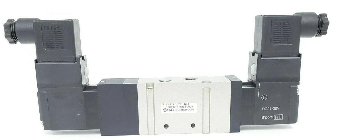 NEW SMC NVFS2320-5DZ-01T SOLENOID VALVE 24VDC 50/60HZ, 22-150 PSI