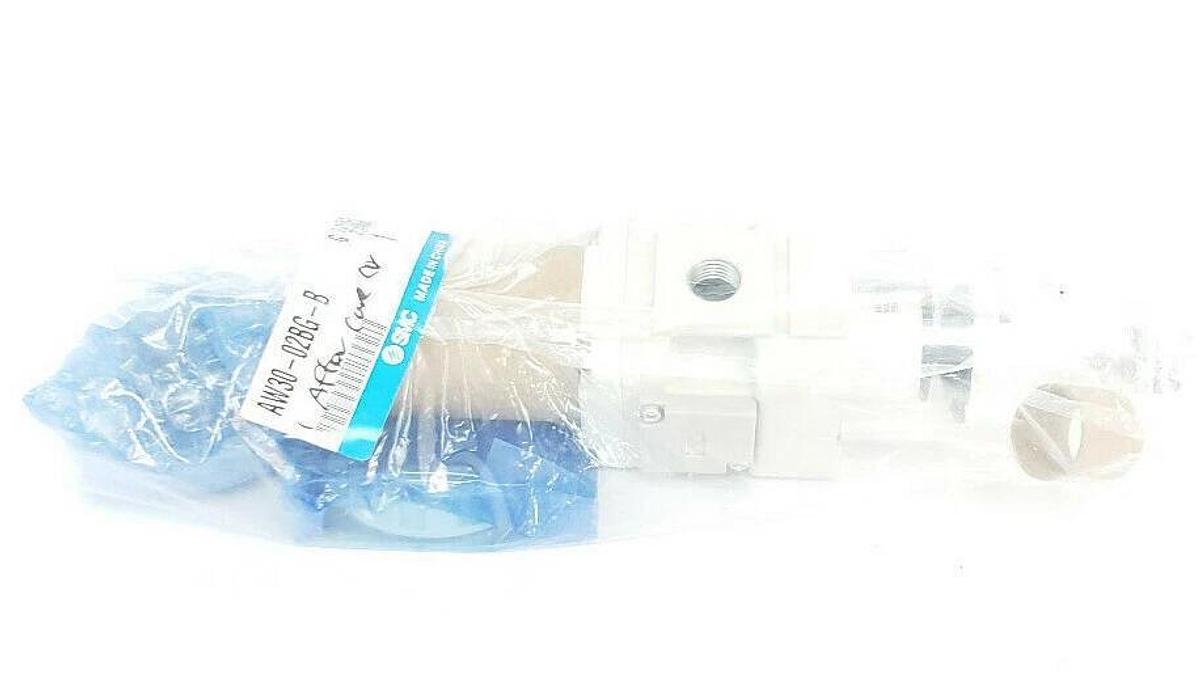 Used NEW SMC AW30-02BG-B FILTER REGULATOR AW3002BGB