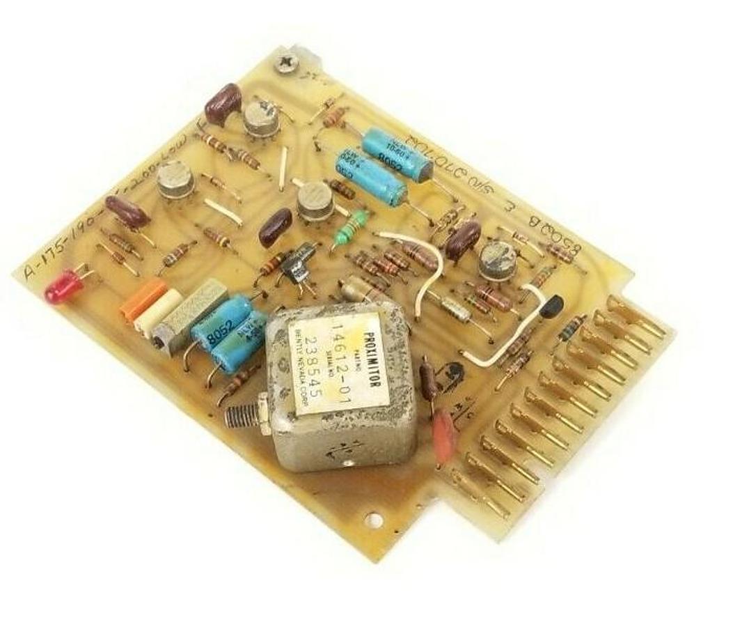 Used BENTLY NEVADA 23211-01-03-01 PROXIMITOR BOARD A-175-190-15-200-LOW 14612-01