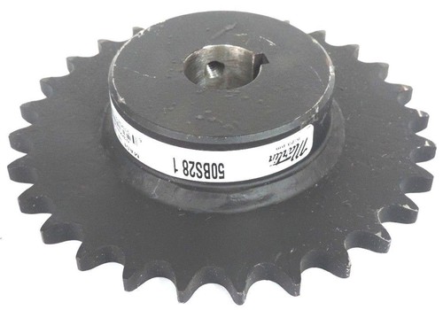 Used MARTIN 50BS28-1 ROLLER SPROCKET 1" BORE 28 TEETH 50BS281