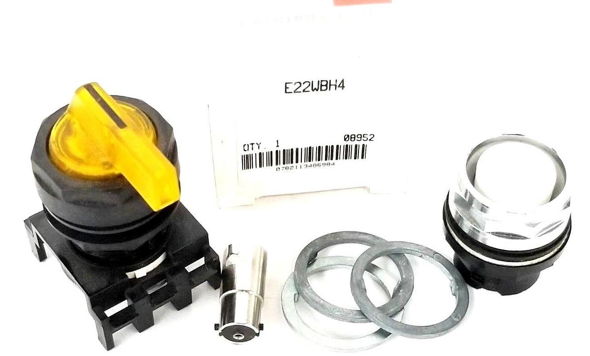 Used NIB CUTLER HAMMER E22WBH4 SELECTOR SWITCH 3 POS. 4X