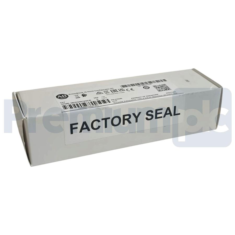 Used Sealed Allen Bradley 1732E-16CFGM12QCR /A ArmorBlock EtherNet/IP 16Pt I/O Module