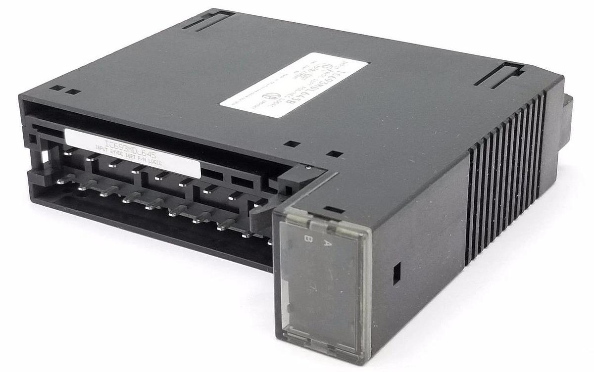 Used GE FANUC IC693MDL645B 16 PT INPUT MODULE 24VDC POS/NEG LOGIC W/O WIRING TERMINAL