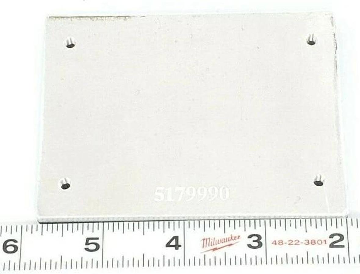 LOT OF 2 NEW REIS GMBH AND CO KG 5179990 RUBBER JAWS X.5X72.5X97.5