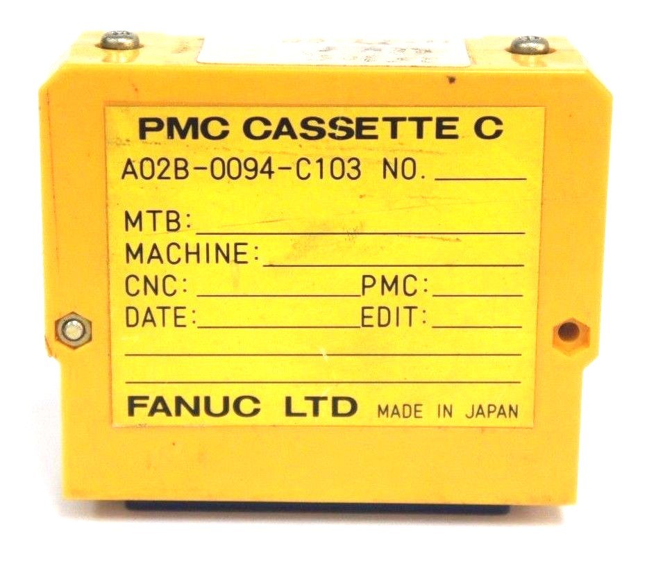 Used FANUC A02B-0094-C103 PMC CASSETTE C A02B0094C103