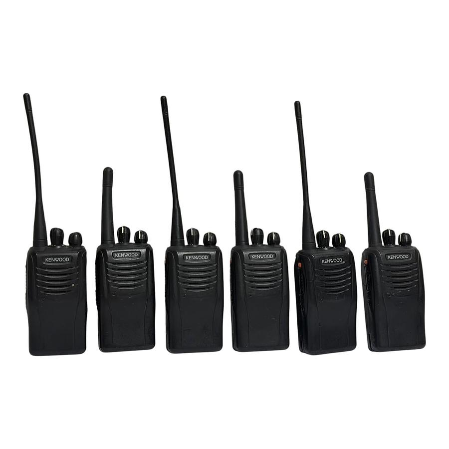 Used Kenwood TK-3360-K UHF Two Way Radio Transceivers - Lot of 6
