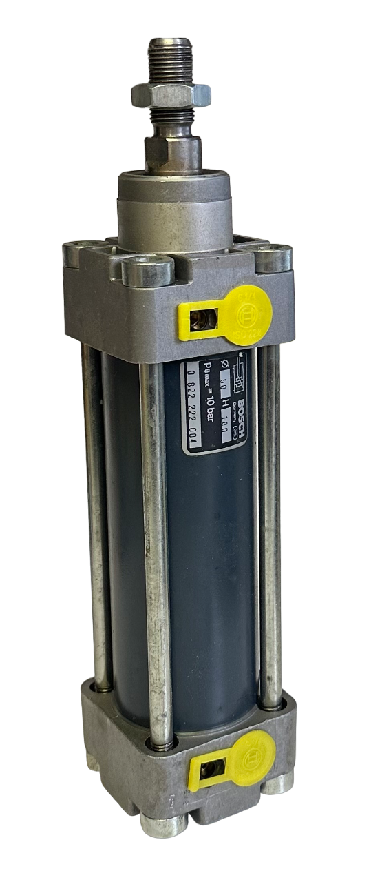 Used NEW BOSCH 0 822 222 004 / 0822222004 PNEUMATIC CYLINDER 0:50 H:100 10BAR