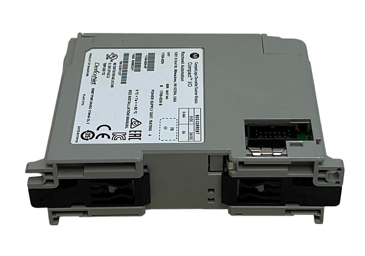 Used ALLEN BRADLEY 1769-SDN /B CompactLogix DeviceNet SCANNER MODULE F/W 4.4 USNP