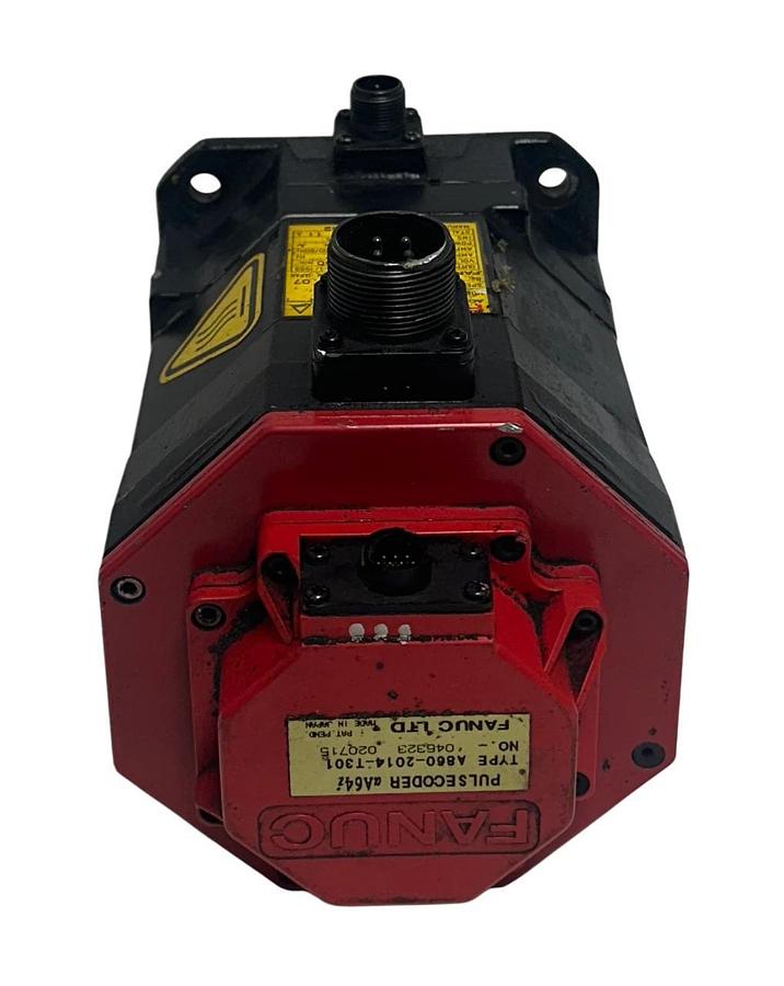 Used FANUC A06B-0235-B605 / A06B0235B605 AC SERVO MOTOR aM8/4000i 2.5kW 8.3A USNP
