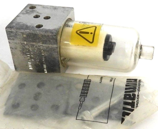 Used NEW NUMATICS NUMATROL II 215-219A FILTERED VALVE