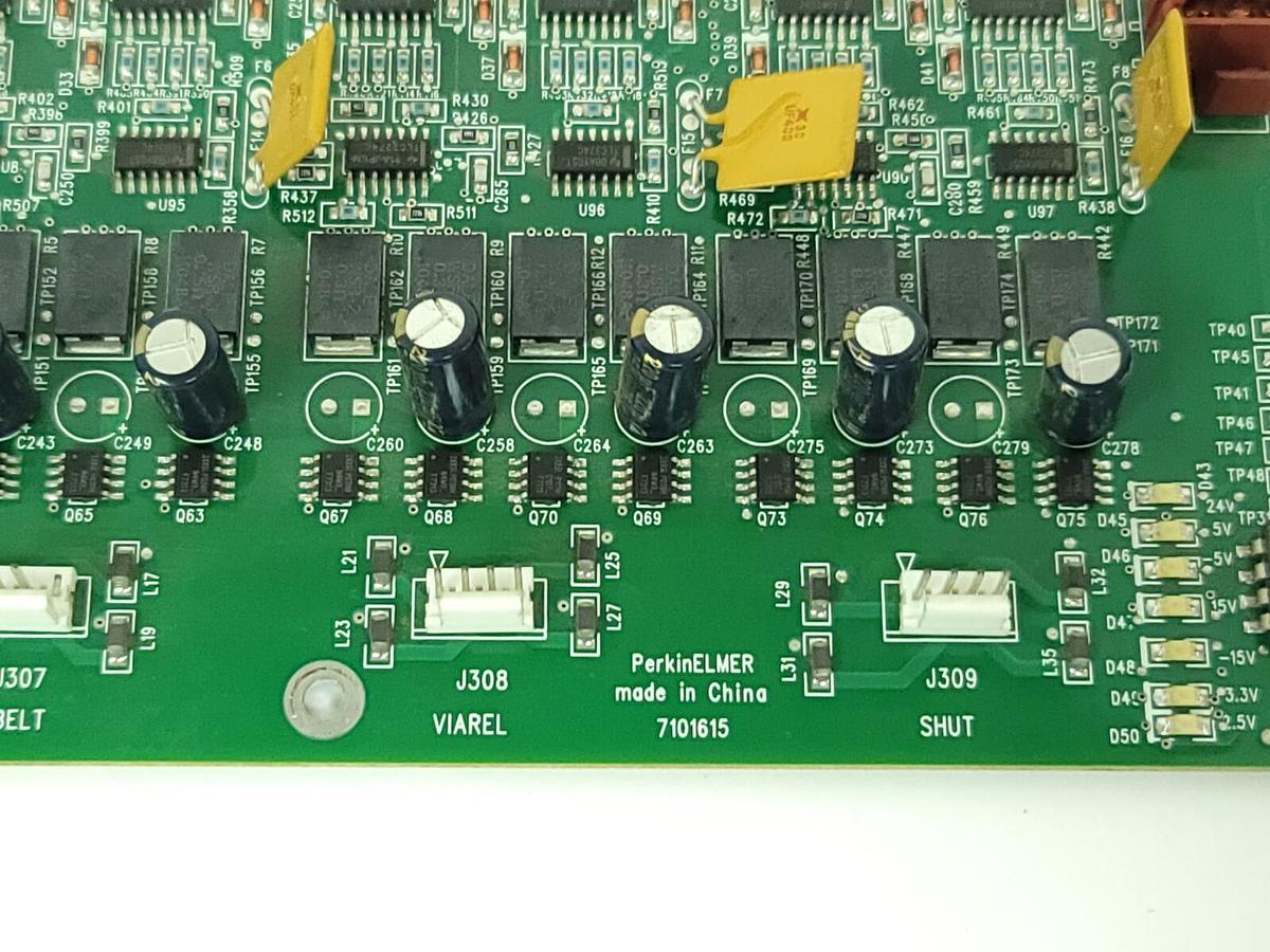 Used PERKIN ELEMER 7101615 PCB LAS MOTOR DRIVER BOARD (FOR PARTS)