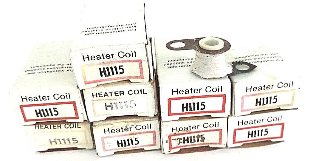 LOT OF 9 NIB CUTLER-HAMMER H1115 HEATER ELEMENTS