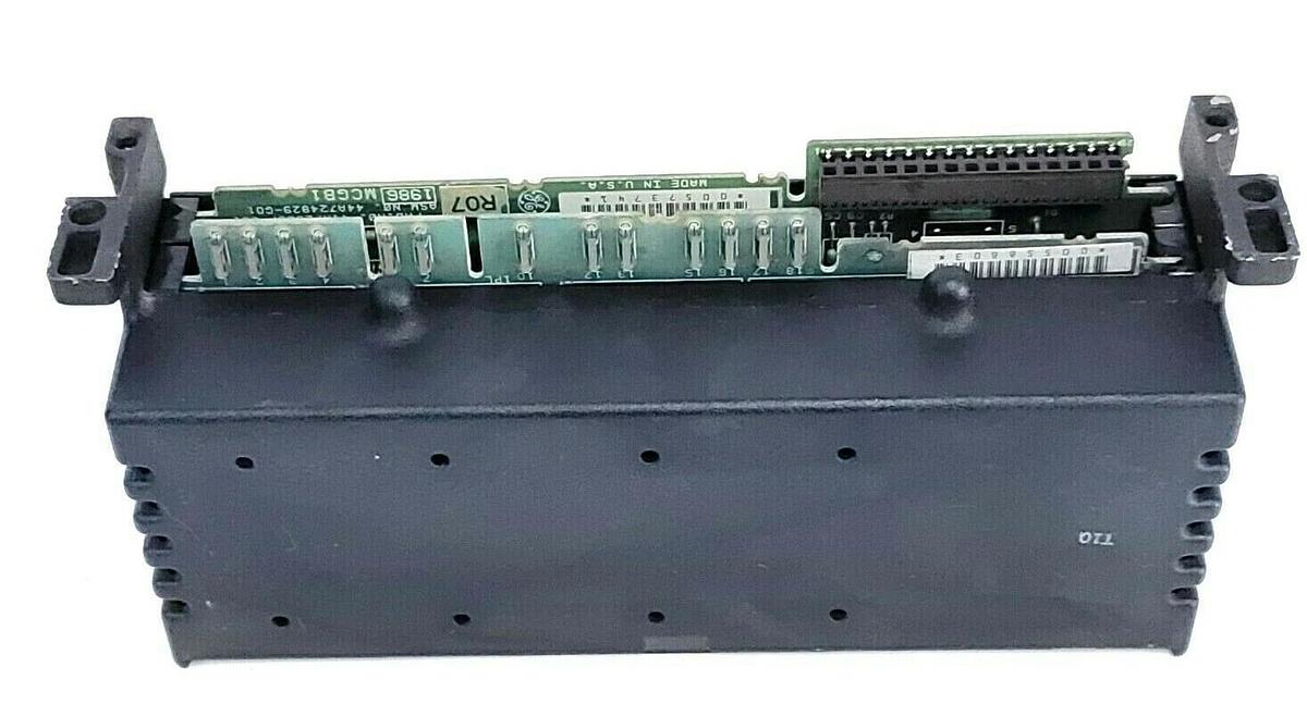 Used GE FANUC IC660ELD100E ELECTRONIC ASSEMBLY FOR GENIUS I/O BLOCK 115 VAC 2A