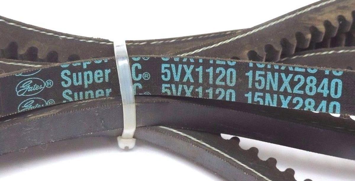 Used NEW GATES 5VX1120 POWER ACE V-BELT 15NX2840