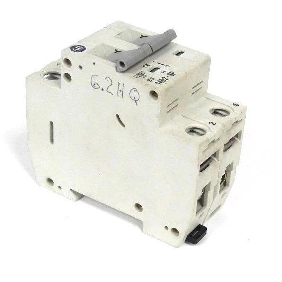 Used ALLEN BRADLEY 1492-SP2B060 MINIATURE CIRCUIT BREAKER SER. C