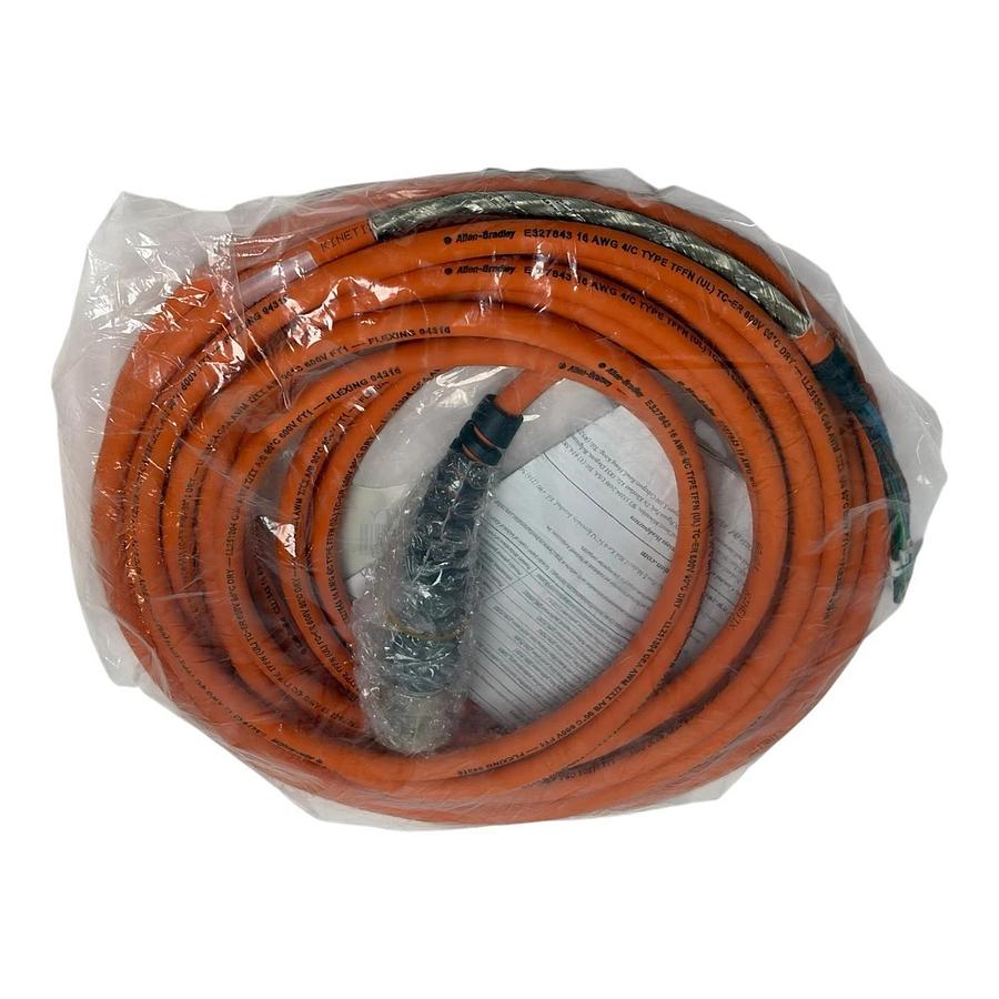 Used New Sealed Allen-Bradley 2090-CPWM7DF-16AF09 Kinetix Power Cable 16AWG 9m