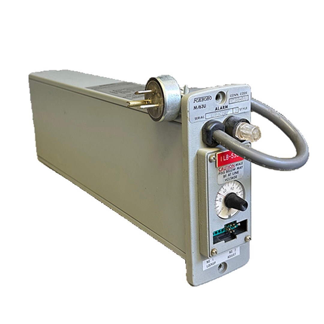 Used FOXBORO 63U-EC-OHAA-F / 63UECOHAAF ALARM MODULE FOR HI-LINE SYSTEM 1LB-539B