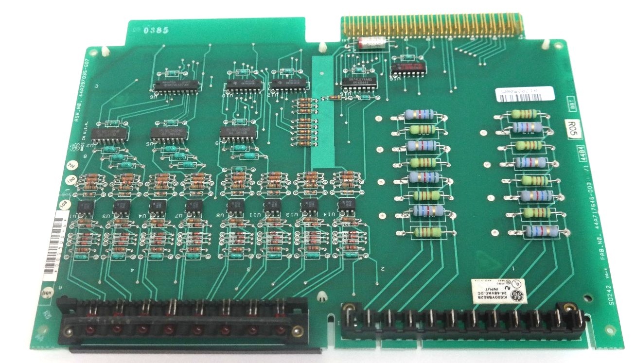 Used GE FANUC IC600YB802B INPUT MODULE 24-48VAC-DC 44A717646-003R01/1