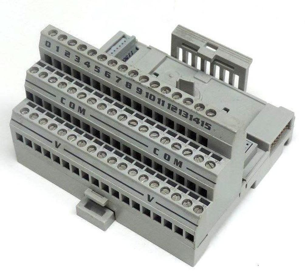 Used ALLEN BRADLEY 1794-TB3 TERMINAL BASE 10AMP, 120VAC, 3WIRE, 16POINT, SER. A