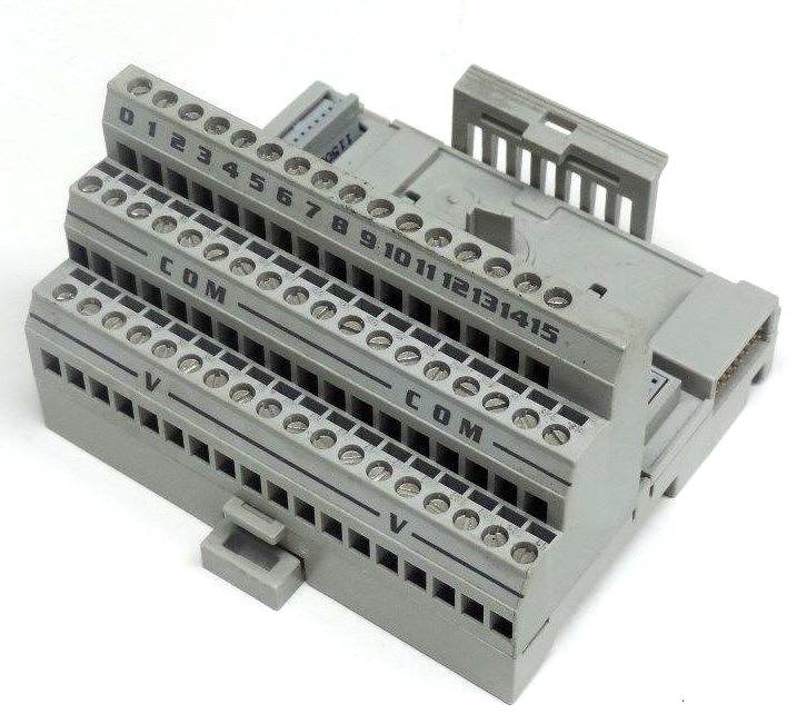Used ALLEN BRADLEY 1794-TB3 TERMINAL BASE 10AMP, 120VAC, 3WIRE, 16POINT, SER. A
