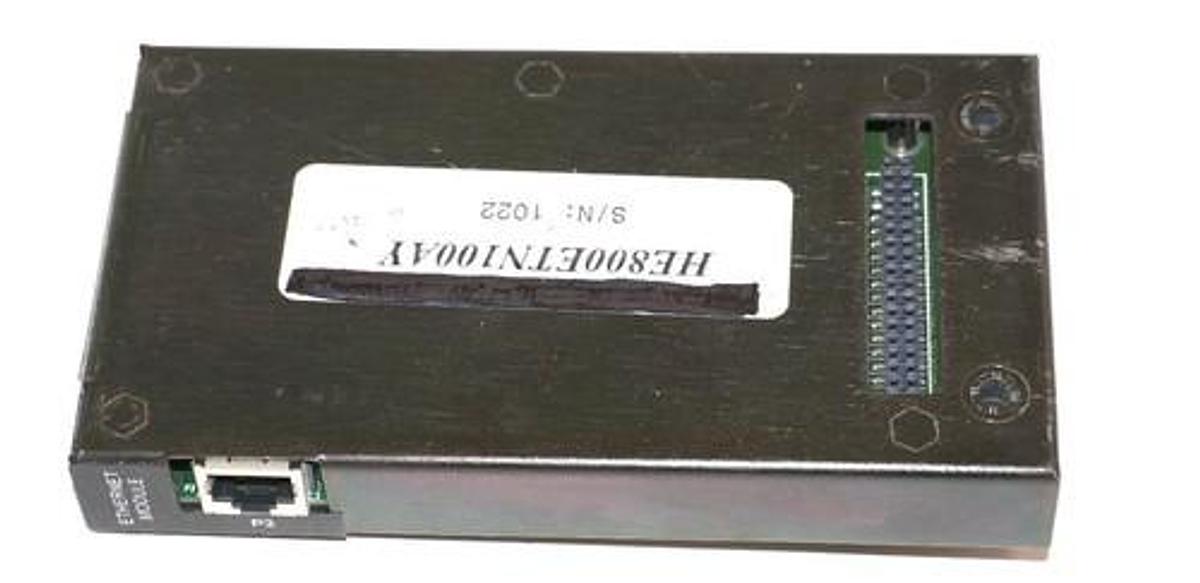 Used HORNER ELECTRIC HE800ETN100AY ETHERNET MODULE HE800ETN100