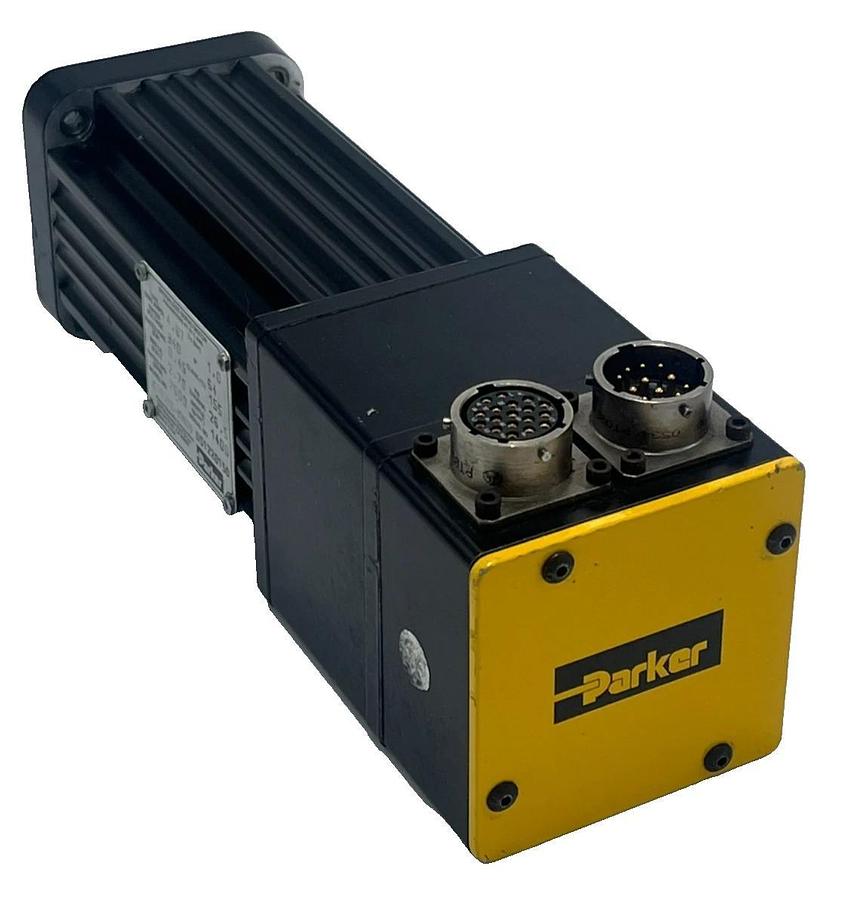 Used PARKER J0702FE-KMSB Brushless Servo Motor J0702FEKMSB 115V AC Encoder Industrial