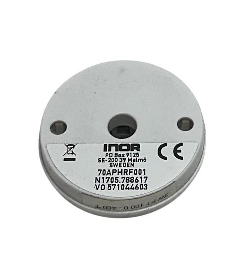 INOR 70APHRF001 / APAQ-HRF TEMPERATURE TRANSMITTER 3w RTD PT100 0-400 24VDC NSNP