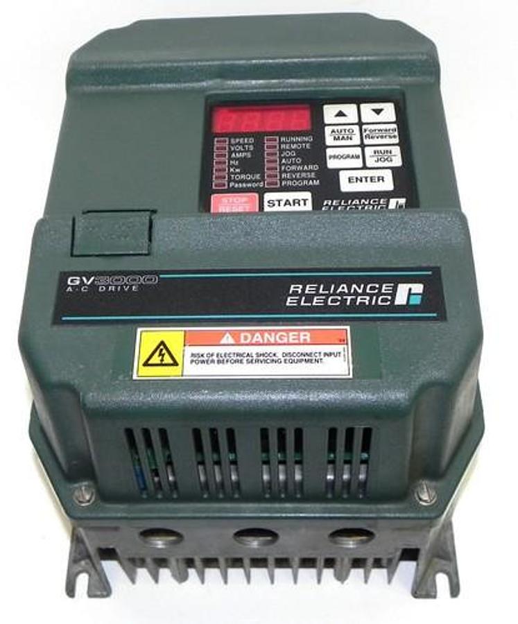 Used RELIANCE ELECTRIC GV3000 AC DRIVE M/N: 2V4151