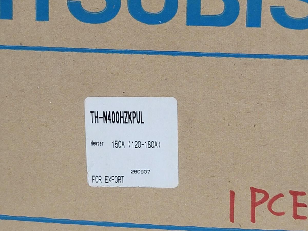 Used NEW MITSUBISHI TH-N400HZKPUL OVERLOAD RELAY 150A TH-N400HZKPUL150A THN400HZKPUL