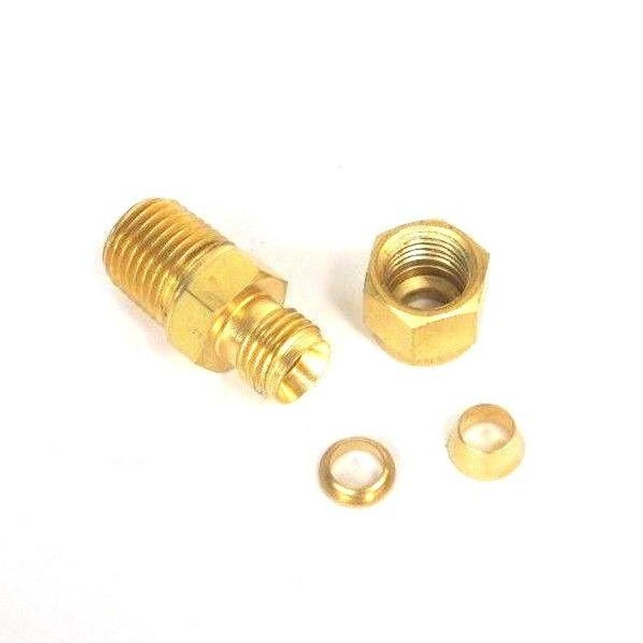Used LOT OF 8 NEW SWAGELOK DK-LOK FITTING REDUCERS 1/4" NPT X 3/8" TUBE
