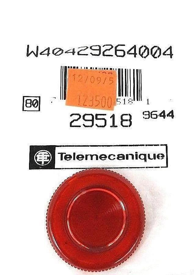 Used NEW TELEMECANIQUE W40429264004 RED PUSH BUTTON OPERATOR 29518
